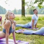 Yoga nei vigneti del Chianti e degustazione di vino