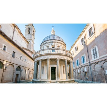 Passeggiata romantica: Gianicolo e Trastevere con maritozzo