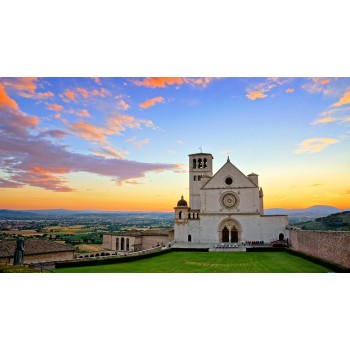Ape tour e aperitivo con vista ad Assisi