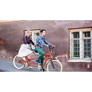 Tandem in love e visita guidata a Bologna con pic nic